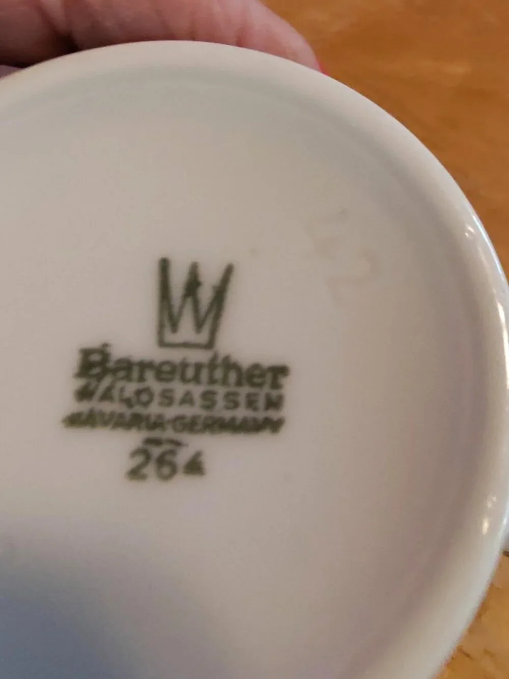 Bareuther Waldsassen Bavaria Germany vintage bareuther